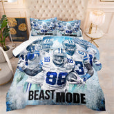 Dallas Cowboys Football Team Comforter Pillowcase Sets Blanket All Season Reversible Quilted Duvet