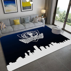 Dallas Mavericks Carpet Living Room Bedroom Mats Kitchen Bathroom Rugs
