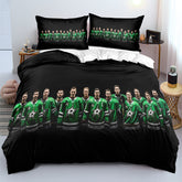 Dallas Stars Hockey League Duvet Cover Quilt Case Pillowcases
