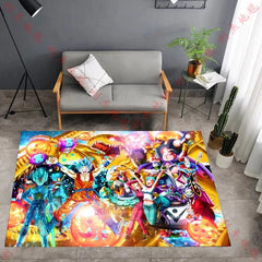 Dragon Ball Carpet Living Room Bedroom Sofa Mat Door Mat Kitchen Bathroom Rugs