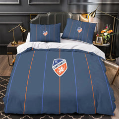 FC Cincinnati Duvet Cover Quilt Case Pillowcase Bedding Set Without Filler