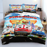 Firebuds Duvet Cover Quilt Case Pillowcase Bedding Set