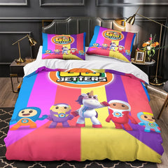 Go Jetters Duvet Cover Quilt Case Pillowcase Bedding Set Without Filler