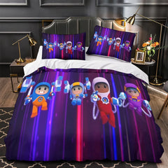 Go Jetters Duvet Cover Quilt Case Pillowcase Bedding Set Without Filler