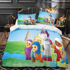 Go Jetters Duvet Cover Quilt Case Pillowcase Bedding Set Without Filler