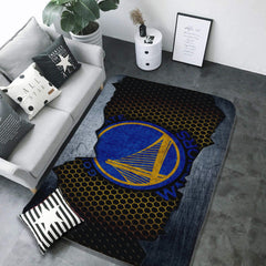 Golden State Basketball Warriors Carpet Living Room Bedroom Mats Kitchen Bathroom Rugs