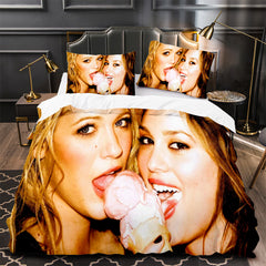 Gossip Girl Duvet Cover Quilt Case Pillowcase Bedding Set Without Filler