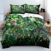 Green Lantern Duvet Cover Quilt Case Pillowcase Bedding Set