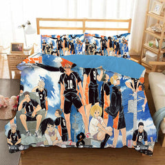 Haikyuu!! Duvet Cover Quilt Cover Pillowcase Quilt Cover Bedding Set