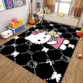 Hello Kitty Graphic Carpet Living Room Bedroom Sofa Rug Door Mat Kitchen Bathroom