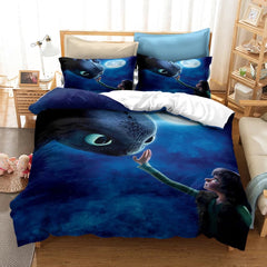 How To Train Your Dragon 3D Printed Duvet Cover Quilt Cover Pillowcase Bedding Set