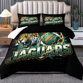 Jacksonville Jaguars Comforter Pillowcase Sets Blanket All Season Reversible Quilted Duvet
