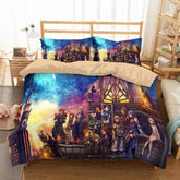 Kingdom Hearts Duvet Cover Quilt Case Pillowcase Bedding Set