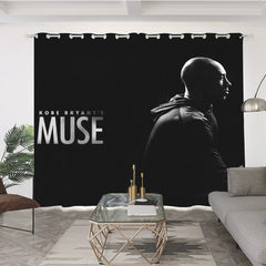 Kobe Basketball Bryant Blackout Curtain for Living Room Bedroom Window Treatment