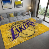 Los Angeles Lakers Carpet Living Room Bedroom Mats Kitchen Bathroom Rugs