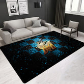 Miami Marlins Carpet Living Room Bedroom Mats Kitchen Bathroom Rugs