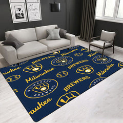 Milwaukee Brewers Carpet Living Room Bedroom Mats Kitchen Bathroom Rugs