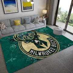 Milwaukee Bucks Carpet Living Room Bedroom Mats Kitchen Bathroom Rugs