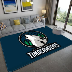 Minnesota Timberwolves Carpet Living Room Bedroom Mats Kitchen Bathroom Rugs