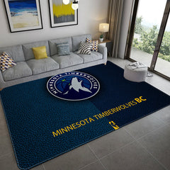 Minnesota Timberwolves Carpet Living Room Bedroom Mats Kitchen Bathroom Rugs