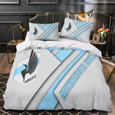 Minnesota United FC Duvet Cover Quilt Case Pillowcase Bedding Set Without Filler