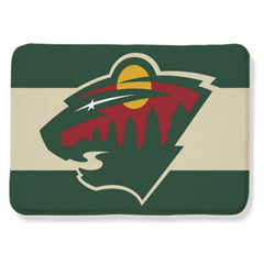 Minnesota Wild Hockey League Carpet Living Room Bedroom Mats Kitchen Bathroom Rugs