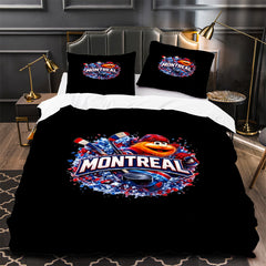 Montreal Canadiens Hockey Duvet Cover Quilt Case Pillowcase Bedding Set Without Filler
