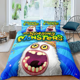 My Singing Monsters Bedding Set Pattern Quilt Cover Without Filler
