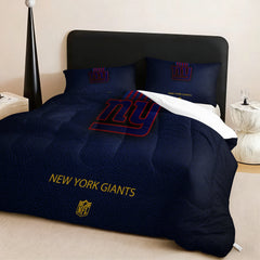New York Giants Comforter Pillowcase Sets Blanket All Season Reversible Quilted Duvet