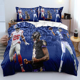 New York Giants Football League Duvet Cover Quilt Cover Pillowcase Bedding Set