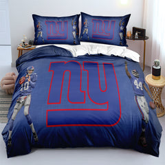 New York Giants Football League  Duvet Cover Quilt Cover Pillowcase Bedding Set