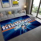 Oklahoma City Thunder Carpet Living Room Bedroom Mats Kitchen Bathroom Rugs