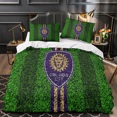 Orlando City SC Duvet Cover Quilt Case Pillowcase Bedding Set Without Filler