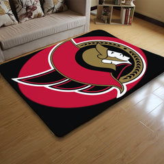 Ottawa Senators Hockey League Carpet Living Room Bedroom Mats Kitchen Bathroom Rugs