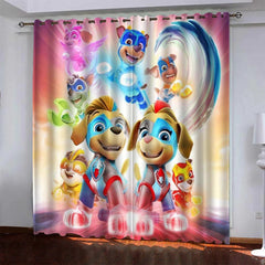 PAW Patrol Marshall Blackout Curtain for Window Treatment Set for Living Room Bedroom