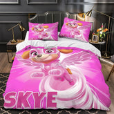 Paw Patrol Skye Duvet Cover Quilt Case Pillowcase Bedding Set Without Filler