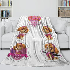 Paw Patrol Skye Flannel Fleece Blanket Throw Blanket Room Decoration