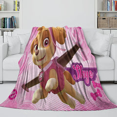 Paw Patrol Skye Flannel Fleece Blanket Throw Blanket Room Decoration