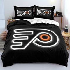 Philadelphia Flyers Hockey League Duvet Cover Quilt Cover Pillowcase
