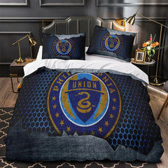 Philadelphia Union Duvet Cover Quilt Case Pillowcase Bedding Set Without Filler