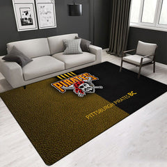 Pittsburgh Pirates Carpet Living Room Bedroom Mats Kitchen Bathroom Rugs