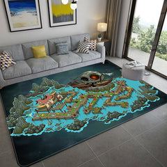 Plants vs Zombies Cosplay Carpet Living Room Bedroom Sofa Rug Door Mats
