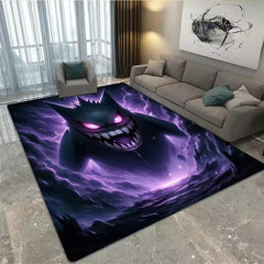 Pokemon Gengar Cartoon Carpet Living Room Bedroom Mats Kitchen Bathroom Rugs