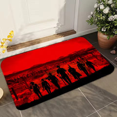 Red Dead Redemption Carpet Living Room Bedroom Mats Kitchen Bathroom Rugs