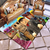 Roblox Pattern Carpet Living Room Bedroom Sofa Rug Door Mat