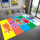 Sago Mini Friends Carpet Living Room Bedroom Mats Kitchen Bathroom Rugs