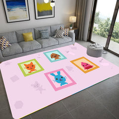 Sago Mini Friends Carpet Living Room Bedroom Mats Kitchen Bathroom Rugs