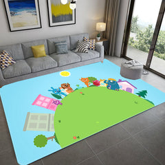 Sago Mini Friends Carpet Living Room Bedroom Mats Kitchen Bathroom Rugs