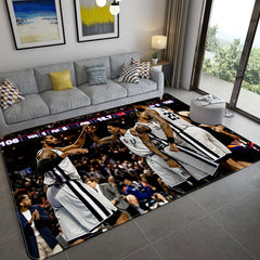 San Antonio Spurs Carpet Living Room Bedroom Mats Kitchen Bathroom Rugs