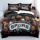 San Antonio Basketball Spurs Bedding Set Quilt Cover Without Filler